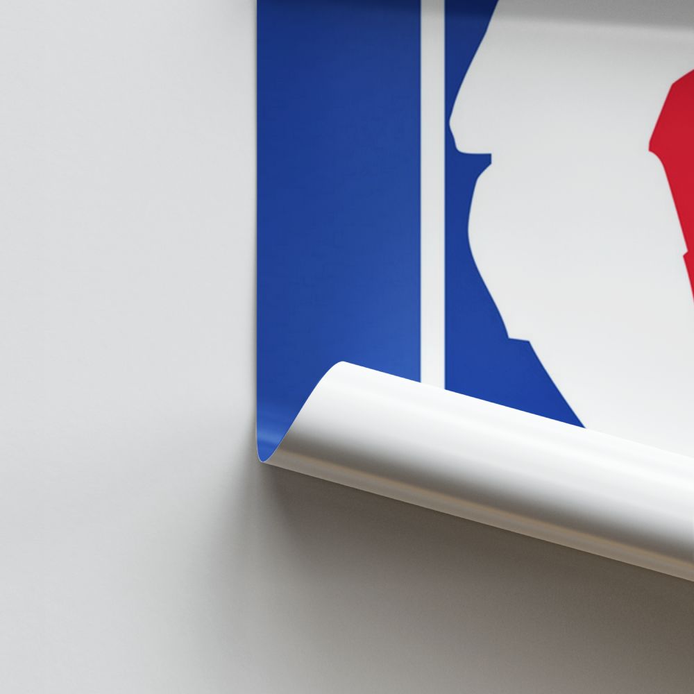 Poster Logo NBA