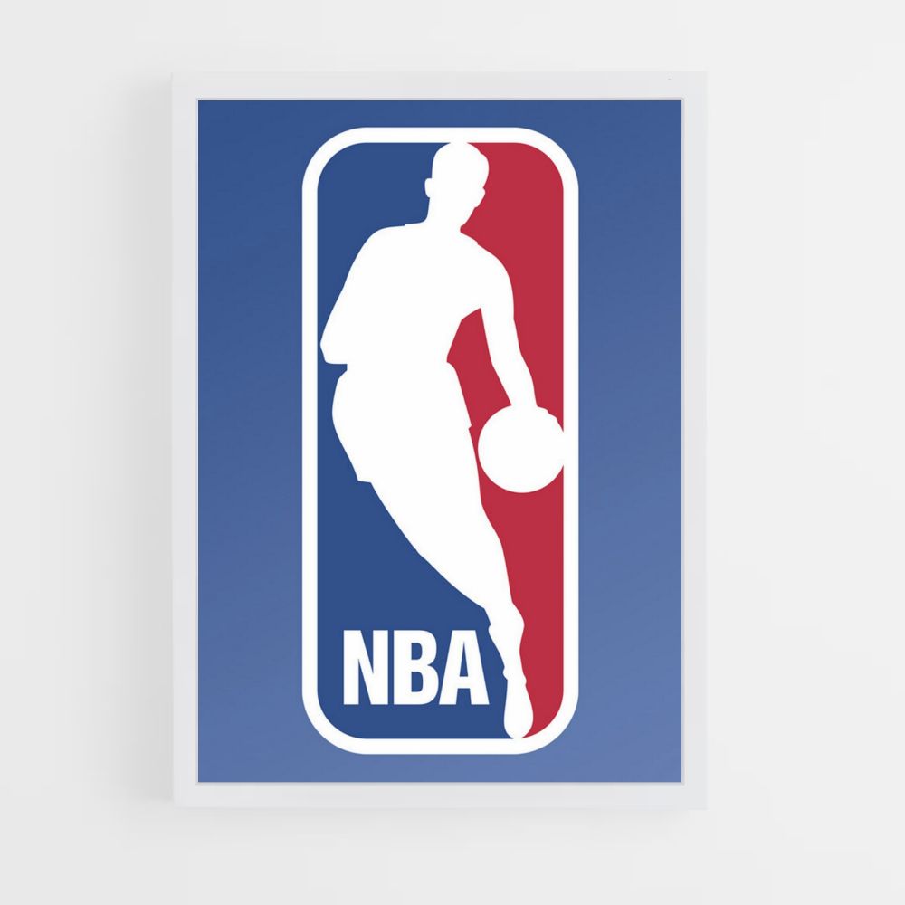 Poster Logo NBA