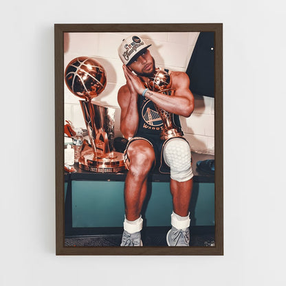 nba-basketball-5 cadre Bois foncé