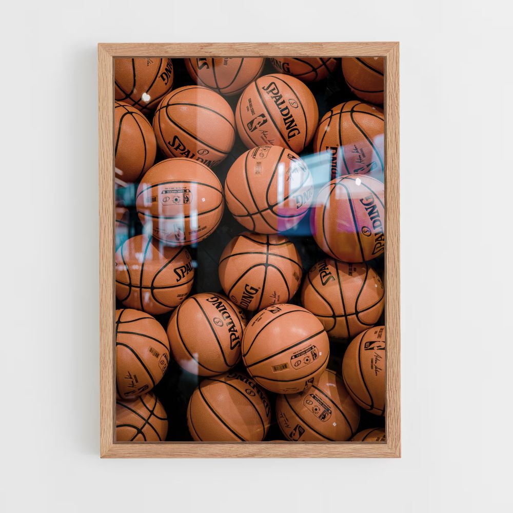 Poster Palloni da basket