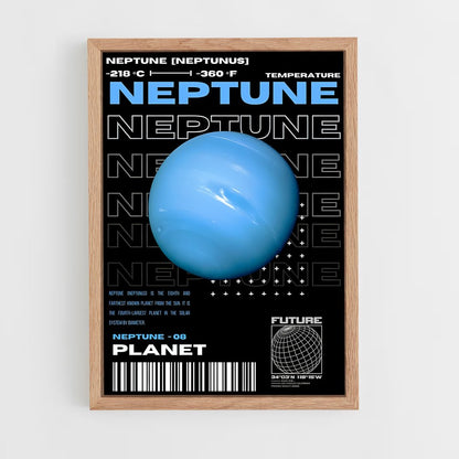 neptune-9 cadre Bois clair