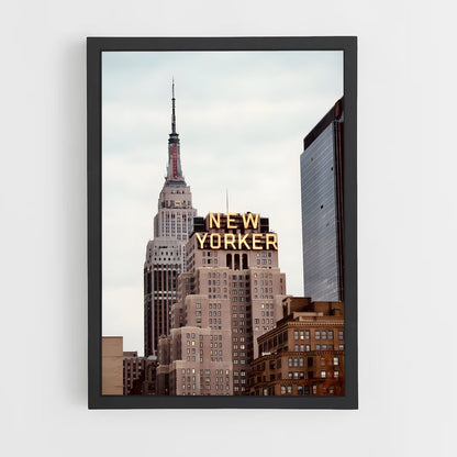 new-york-7 cadre Noir