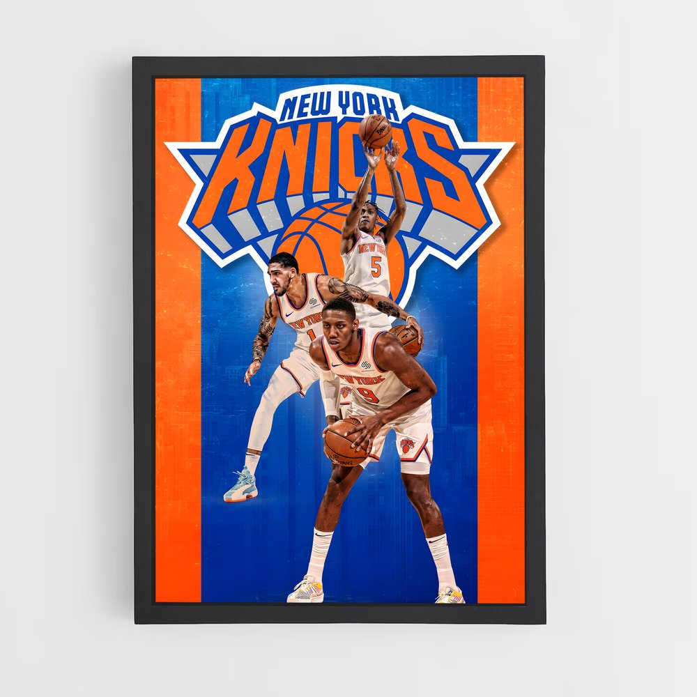 new-york-knicks-18 cadre Noir