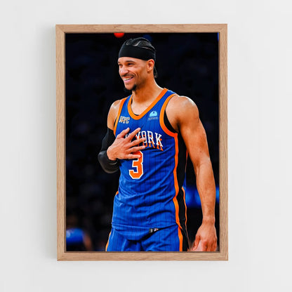 new-york-knicks-9 cadre Bois clair