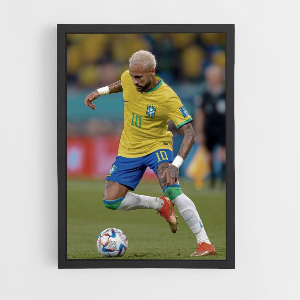 Poster Neymar Brasile