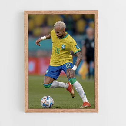 Poster Neymar Brasile