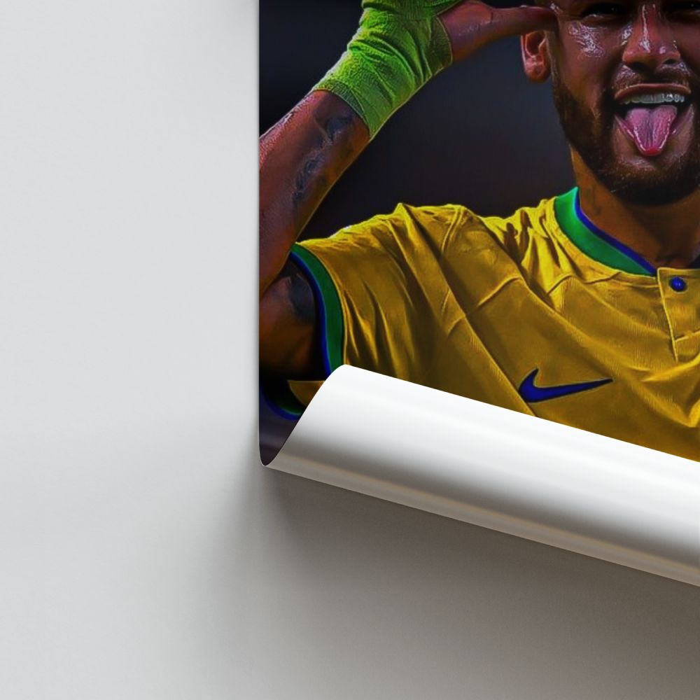 Poster divertente di Neymar