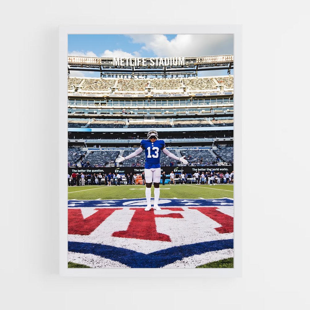 nfl-1 cadre Blanc