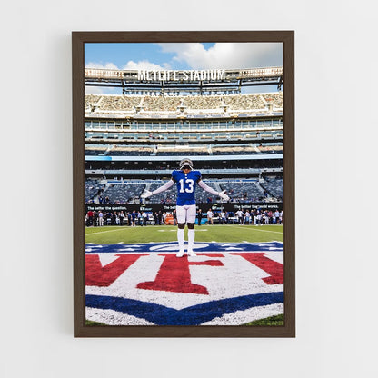 nfl-1 cadre Bois foncé