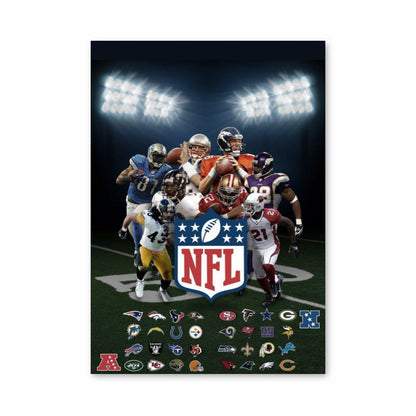 Poster Squadre NFL