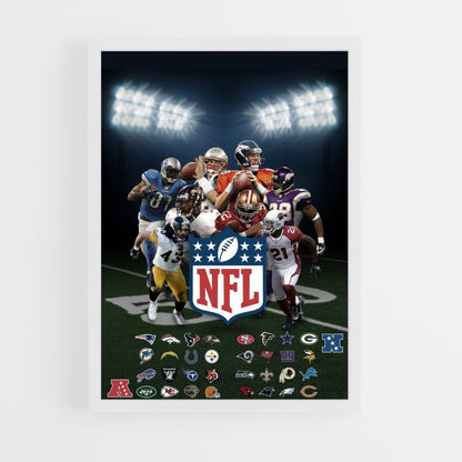 Poster Squadre NFL