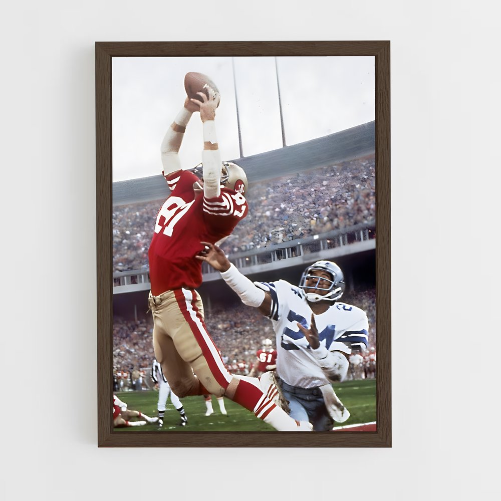 nfl-4 cadre Bois foncé