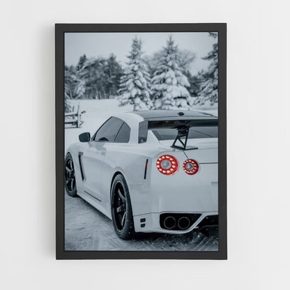 Poster Nissan GTR Neve