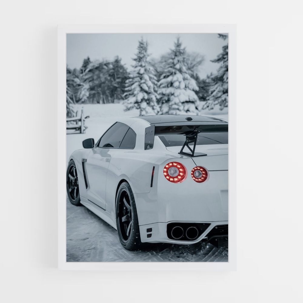 Poster Nissan GTR Neve