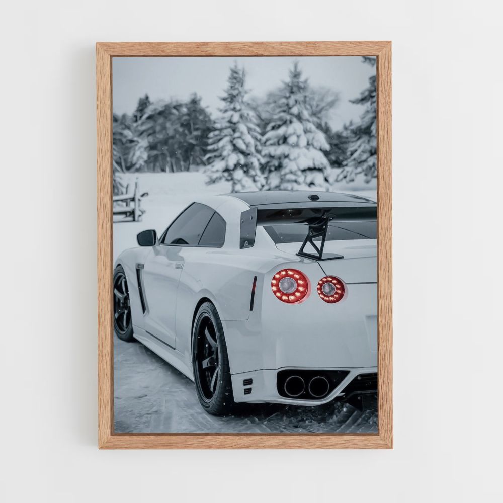 Poster Nissan GTR Neve