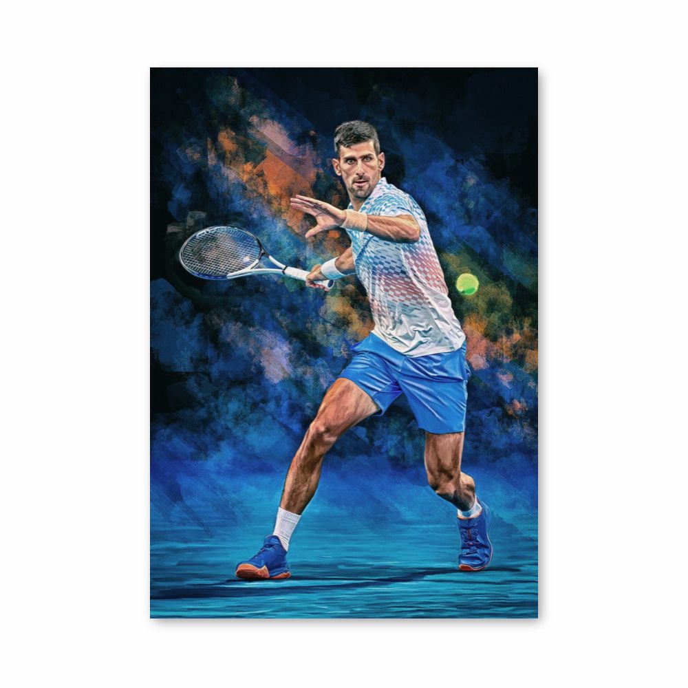 Poster Novak Djokovic Tennis