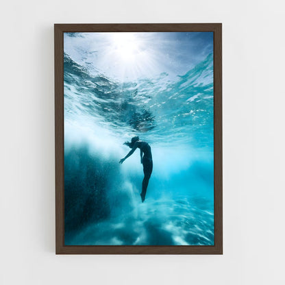 ocean-7 cadre Bois foncé