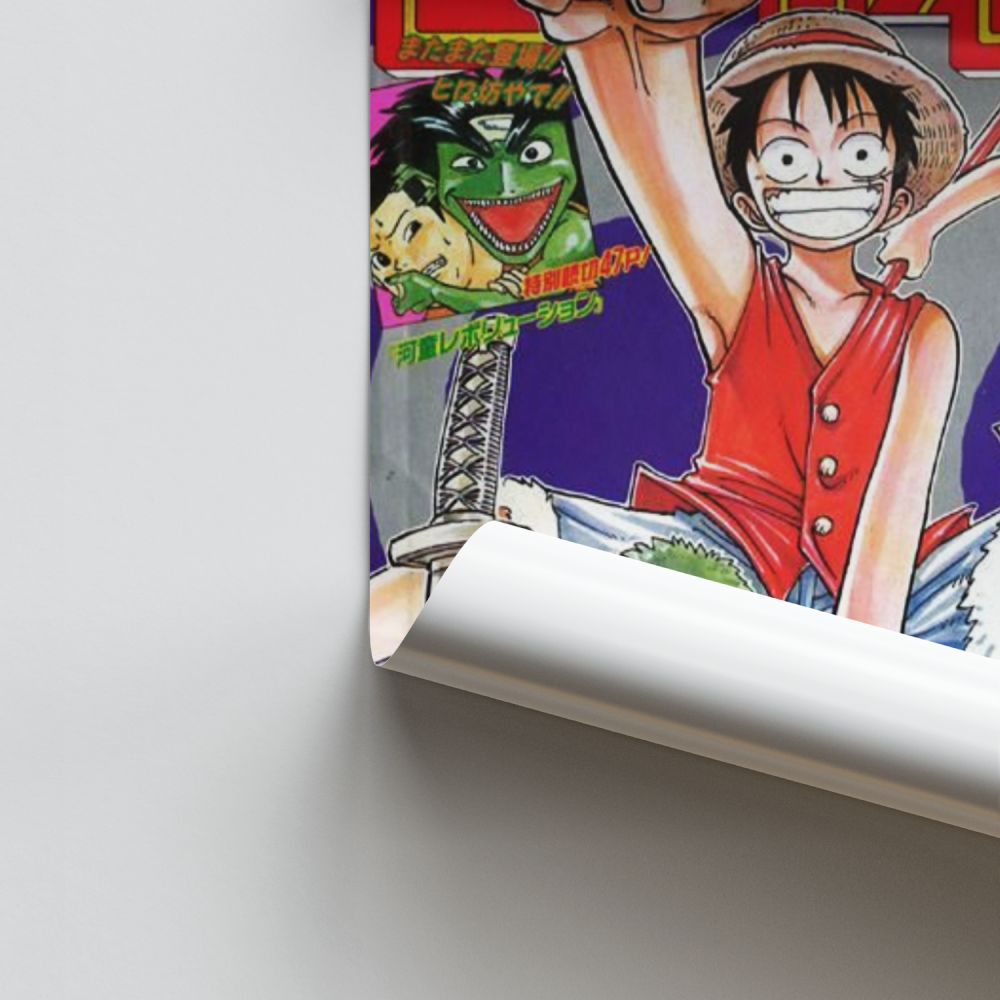 Poster Zoro, Nami e Rufy