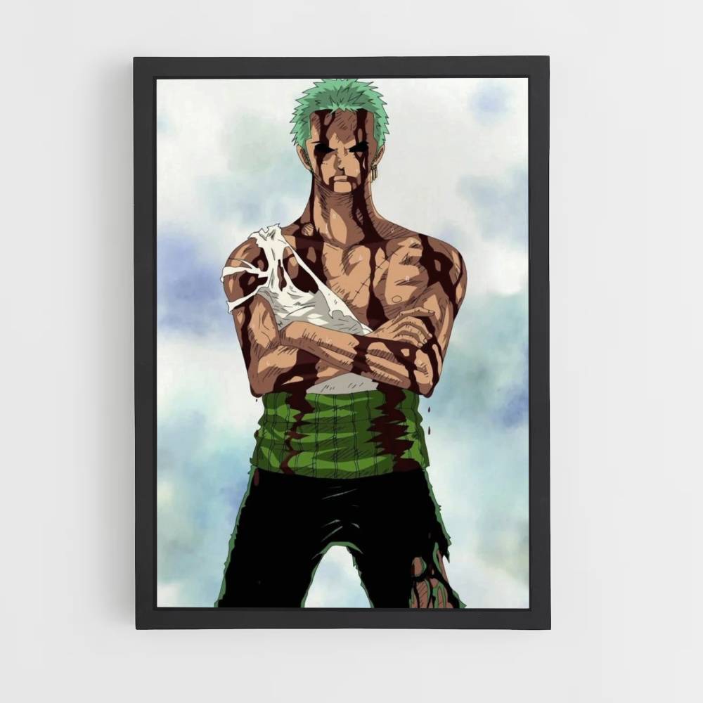 Poster Zoro contro Kuma