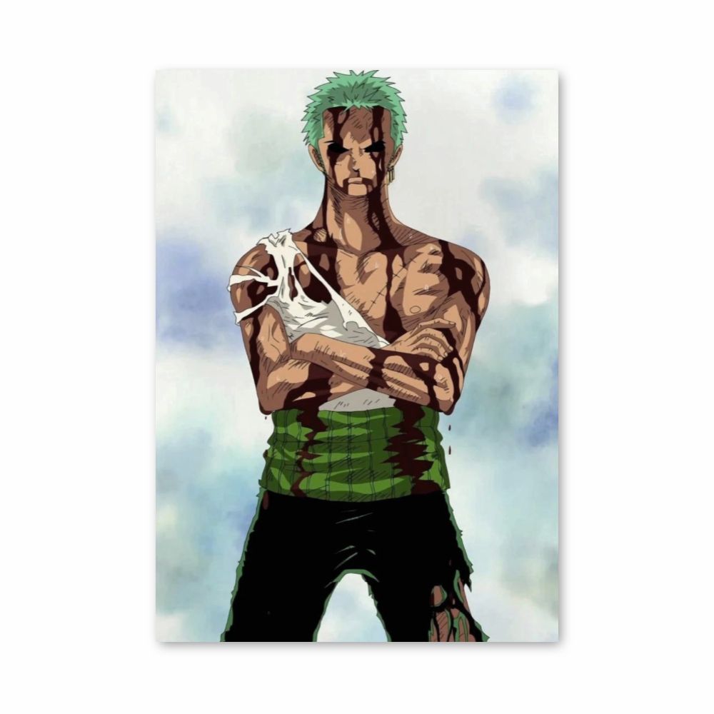 Poster Zoro contro Kuma