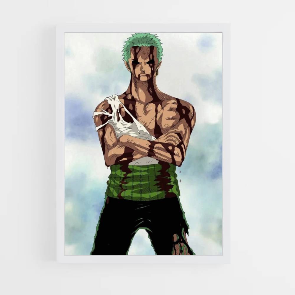 Poster Zoro contro Kuma