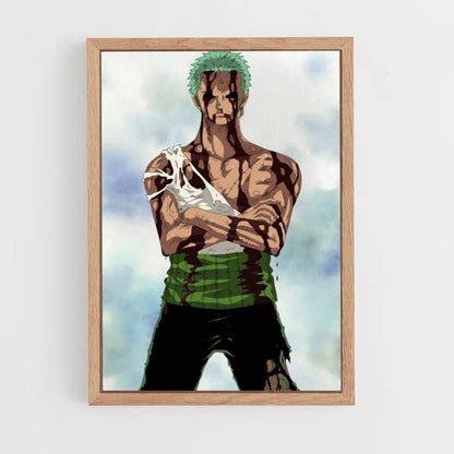 Poster Zoro contro Kuma