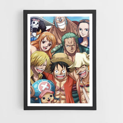 Poster One Piece Crew Rufy