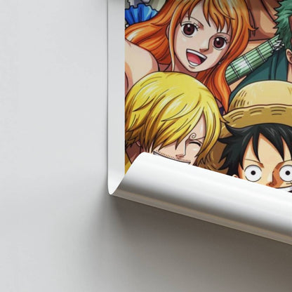 Poster One Piece Crew Rufy