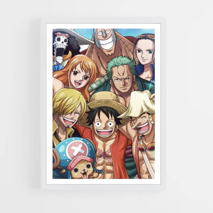 Poster One Piece Crew Rufy