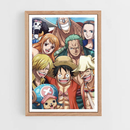 Poster One Piece Crew Rufy