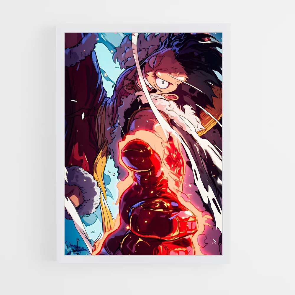 one-piece-25 cadre Blanc