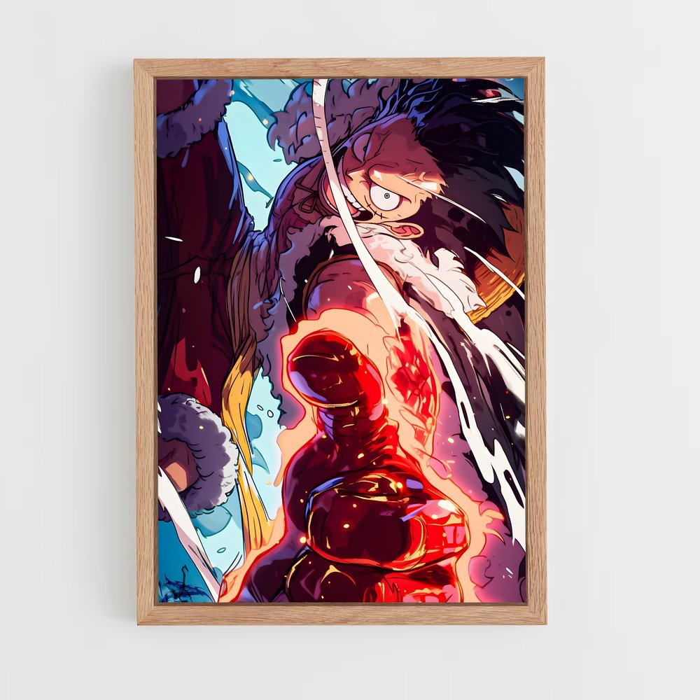 one-piece-25 cadre Bois clair