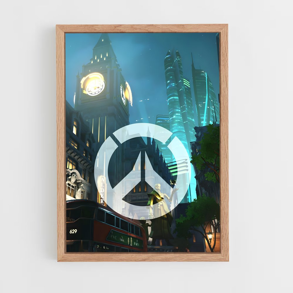 overwatch-2 cadre Bois clair