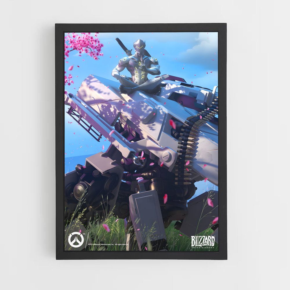 overwatch-8 cadre Noir