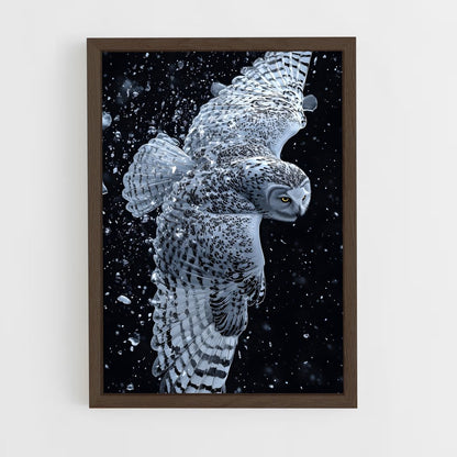owl-3 cadre Bois foncé