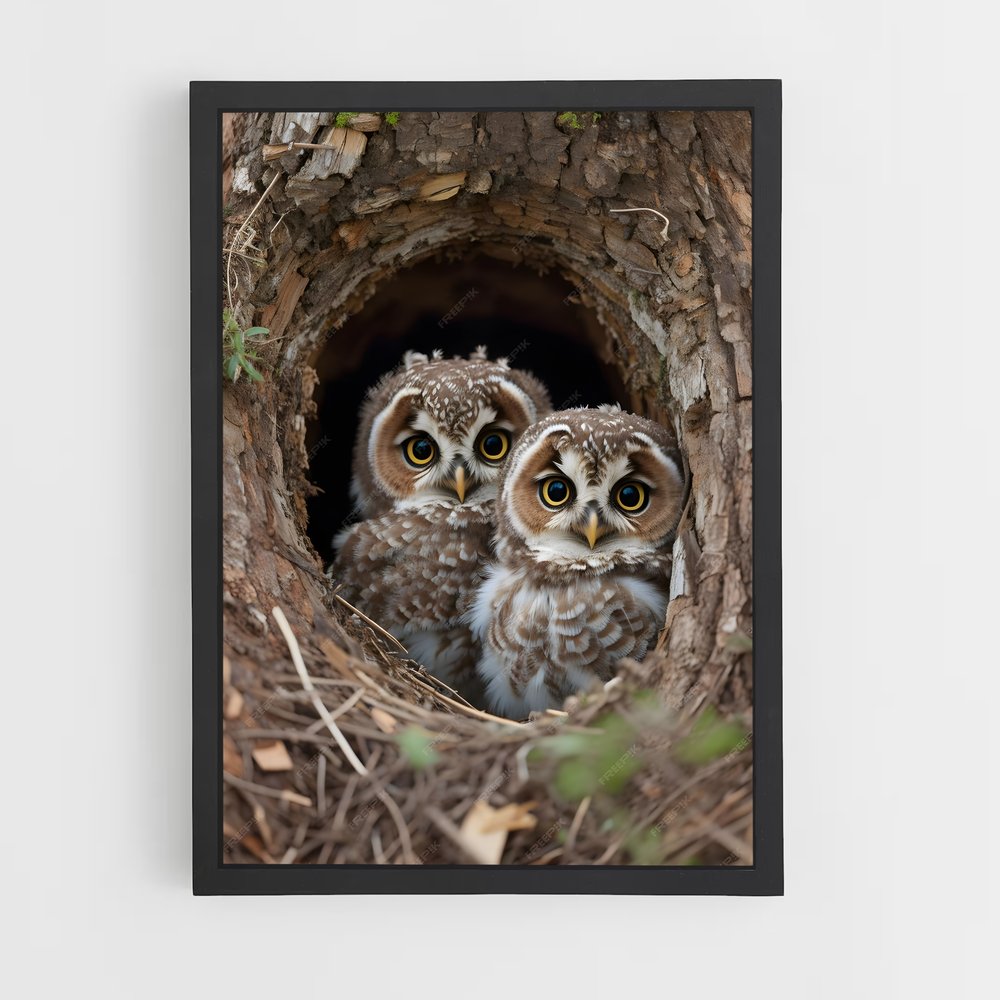 owl-8 cadre Noir