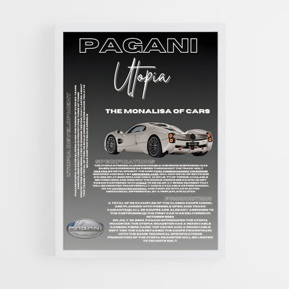 pagani-7 cadre Blanc