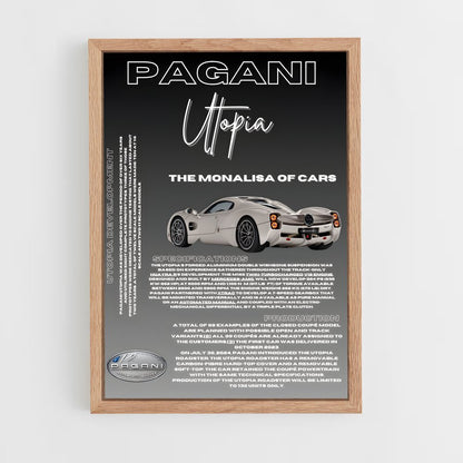 pagani-7 cadre Bois clair