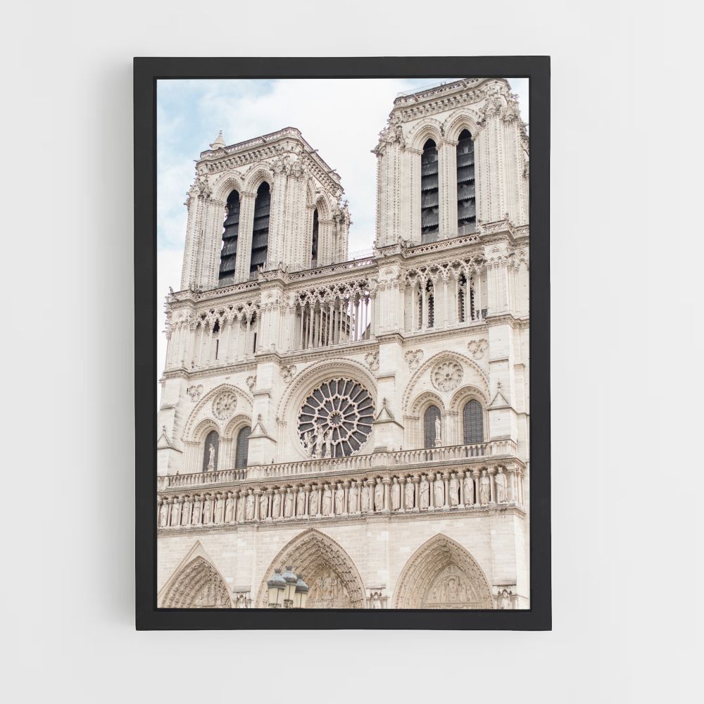 Manifesto Notre Dame di Parigi