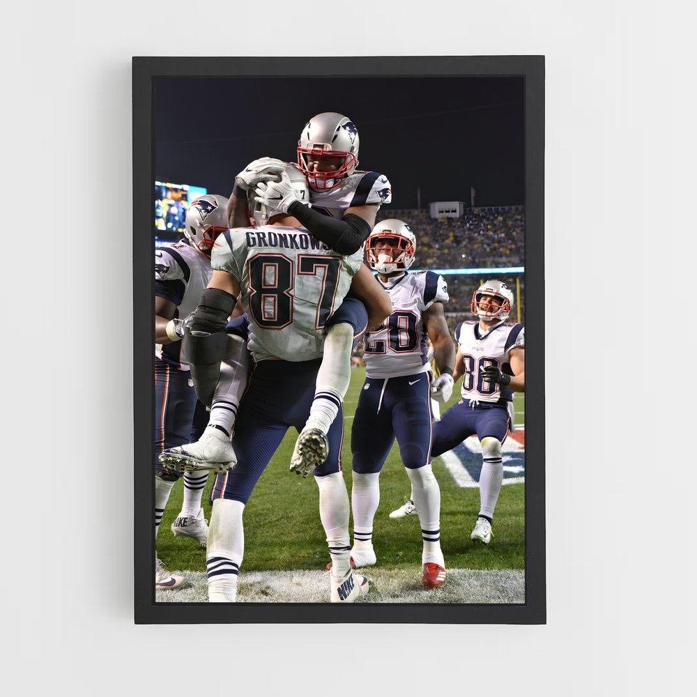 patriots-3 cadre Noir