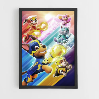 Poster Volo dei Paw Patrol