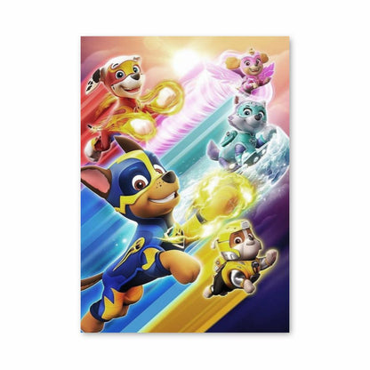 Poster Volo dei Paw Patrol