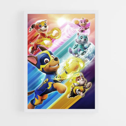 Poster Volo dei Paw Patrol