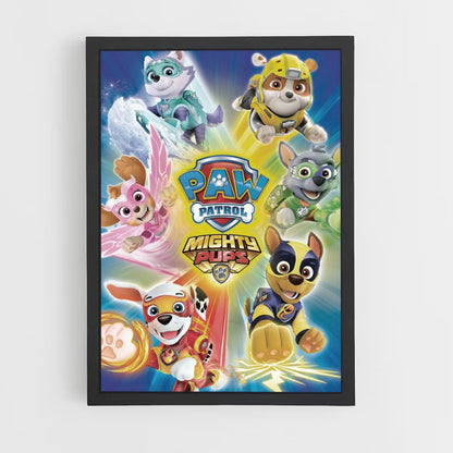 Poster dei poteri di Paw Patrol