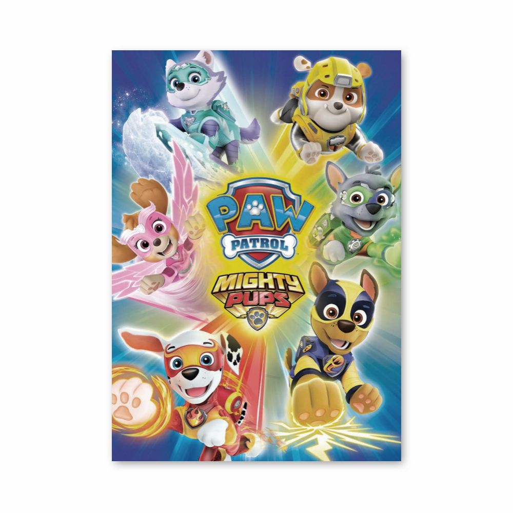 Poster dei poteri di Paw Patrol