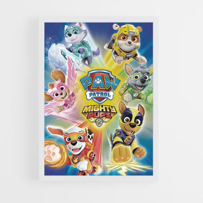 Poster dei poteri di Paw Patrol