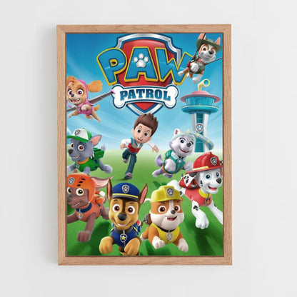 Poster Paw Patrol dei cartoni animati