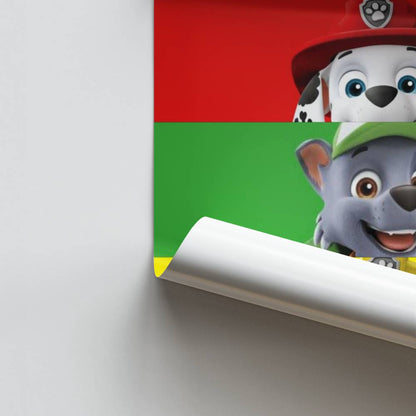 Poster Paw Patrol Colori