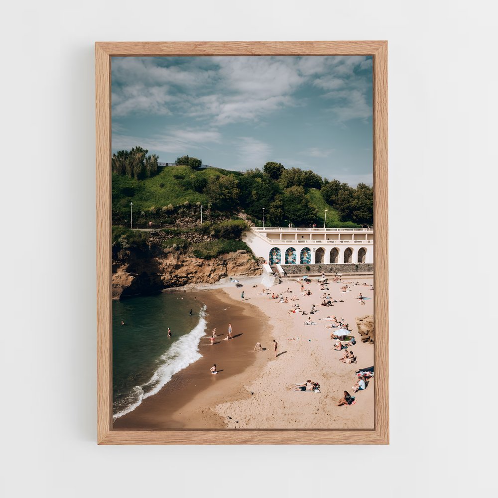 pays-basque-1 cadre Bois clair