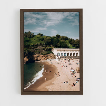 pays-basque-1 cadre Bois foncé